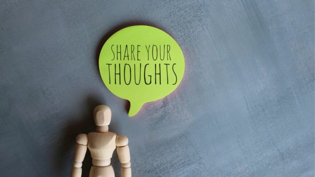 share your thought