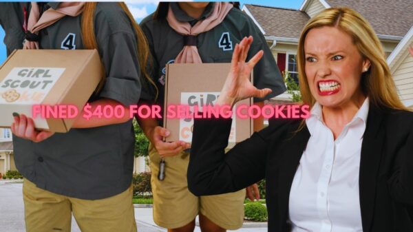 Local Karen Fines 13 Year Old Girl $400 For Selling Cookies On Their Driveway