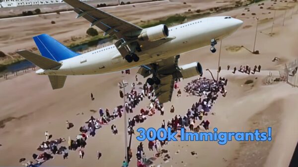 300,000 Illegal Immigrants Were Just Secretly Flown Into America