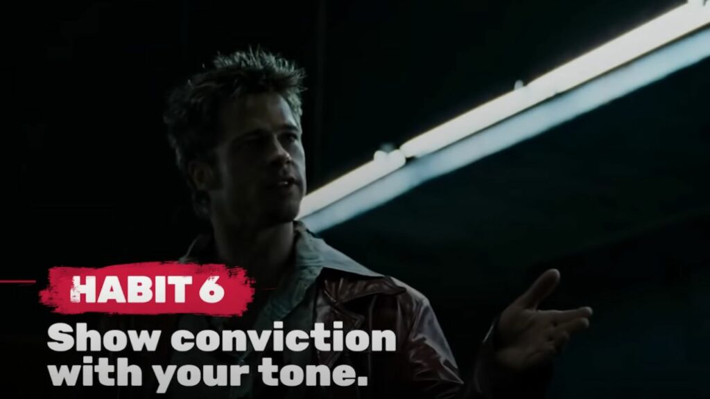 Showing Conviction with Your Tone